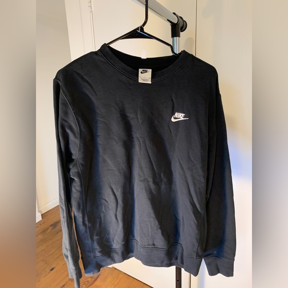 Nike Crew Neck Sweater, S, Cotton